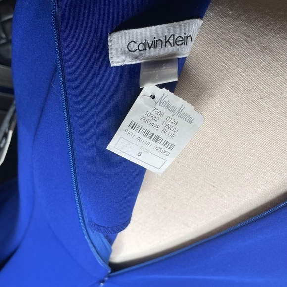 𝅺OFFICE or Cocktail Party Ready! A Line Calvin Klein Dress Sz 6 - Picture 11 of 11